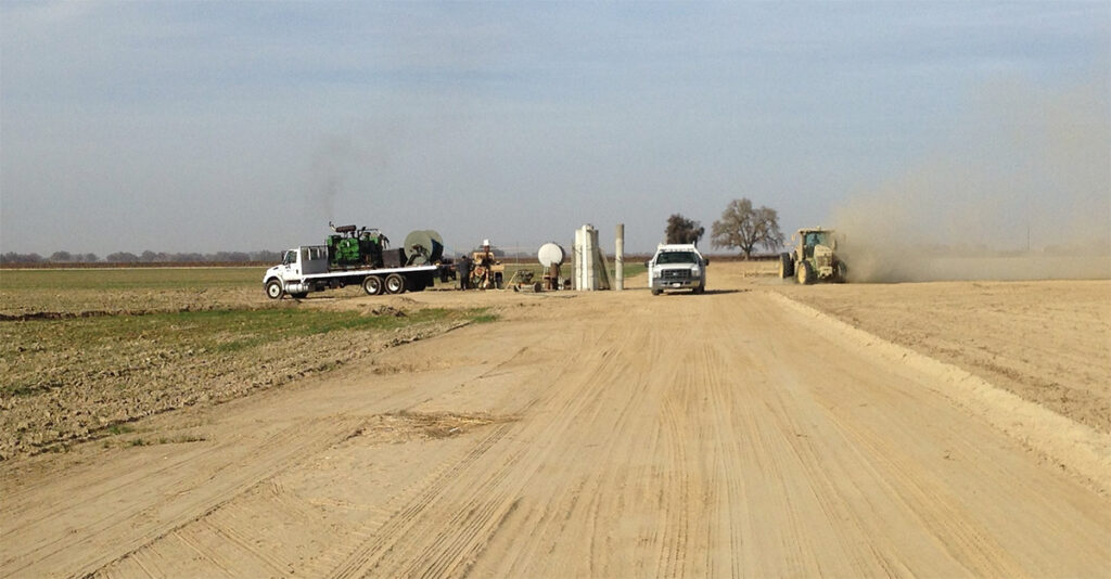 WellJet trucks in Central Valley.