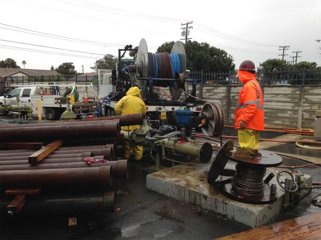 WellJet with Weber Water Resources for California Water Service Group, Long Beach, CA.