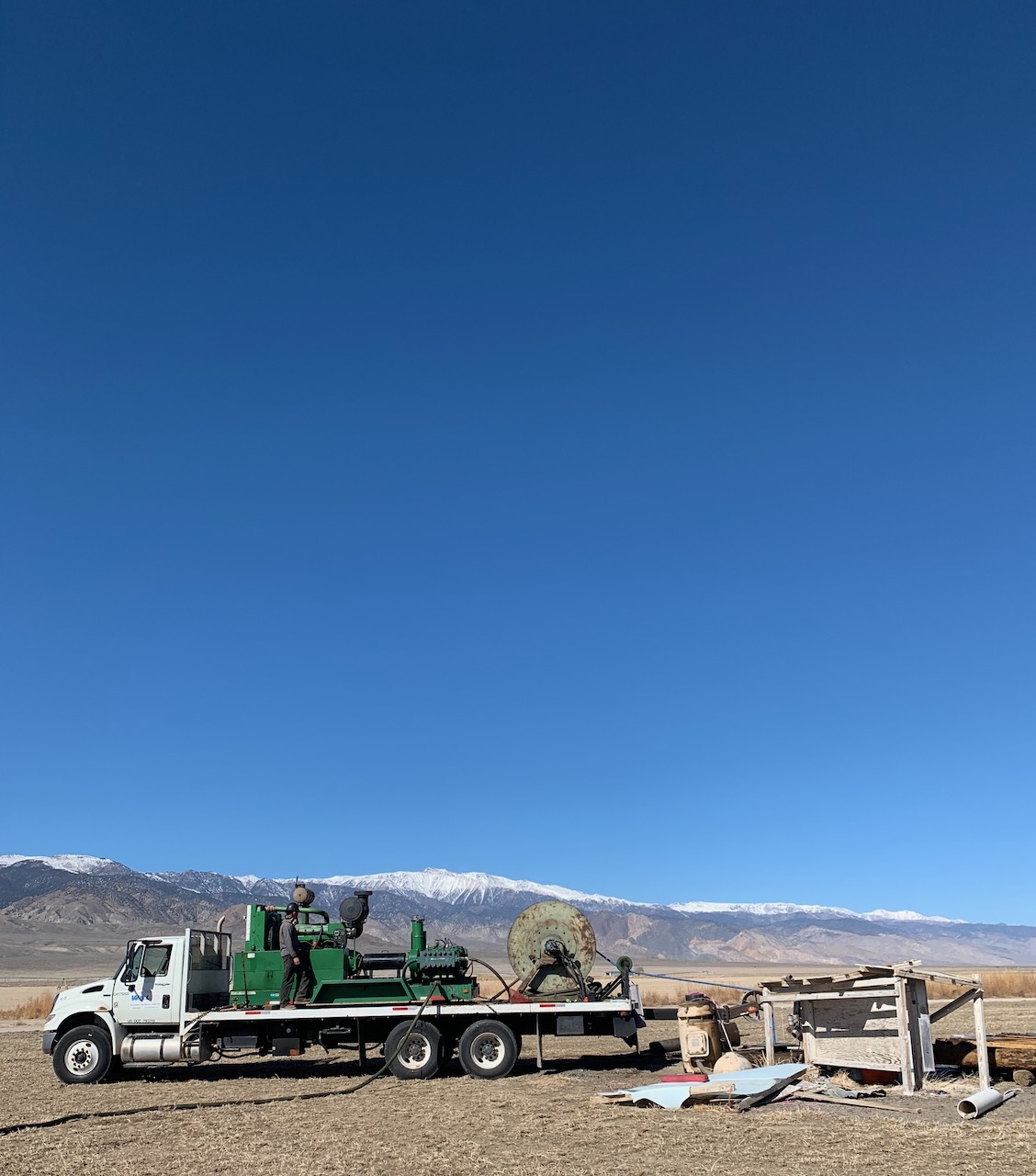 WellJet truck in Dyer, NV.