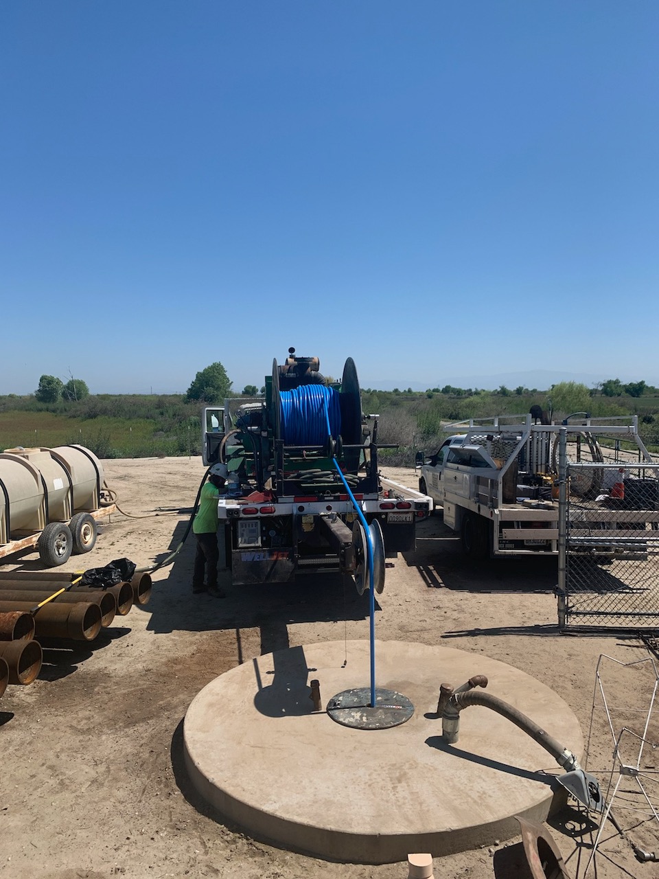 WellJet on site in Bakersfield, CA.