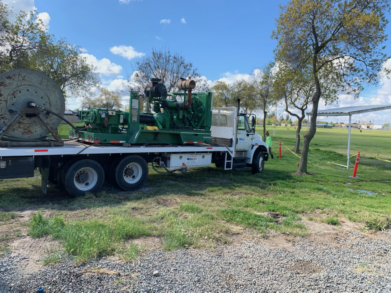 WellJet truck in Lemoore, CA.